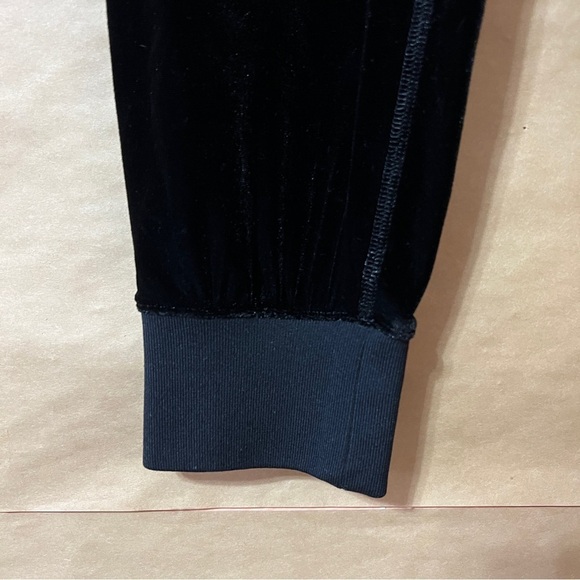 Rag & Bone Jean | Velvet Scout Jogger Pants Pull-On Velour Black Size S - Picture 8 of 13